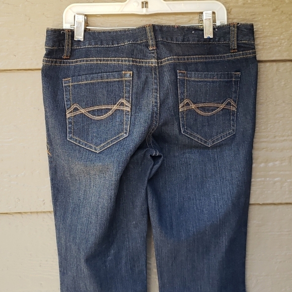 Mossimo Supply Co. Dark Wash Boot Cut Jeans 5L - Picture 6 of 7